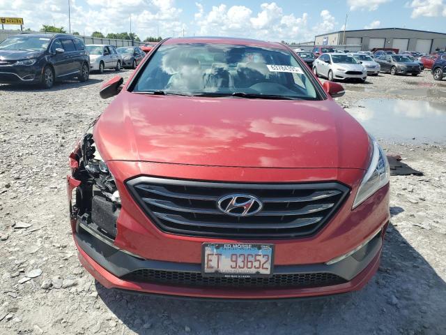 5NPE34AFXHH570920 - 2017 HYUNDAI SONATA SPORT RED photo 5