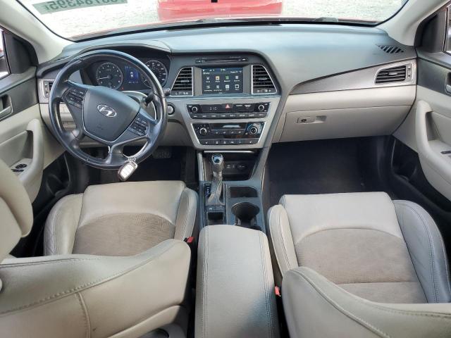 5NPE34AFXHH570920 - 2017 HYUNDAI SONATA SPORT RED photo 8