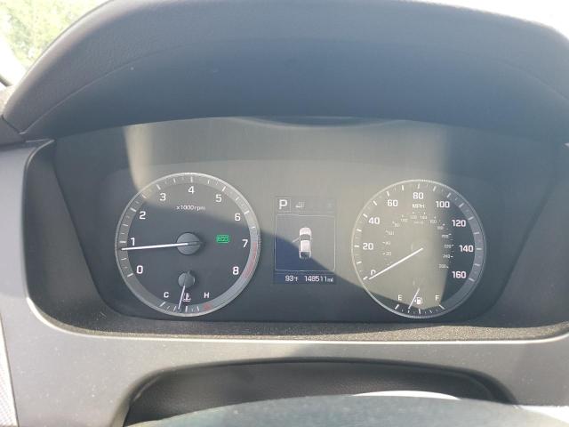 5NPE34AFXHH570920 - 2017 HYUNDAI SONATA SPORT RED photo 9