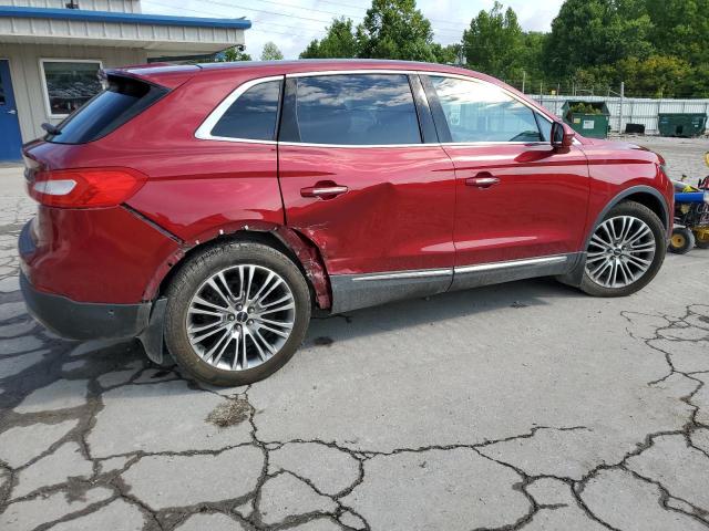 2LMTJ8LR1GBL50832 - 2016 LINCOLN MKX RESERVE 红色 照片 3