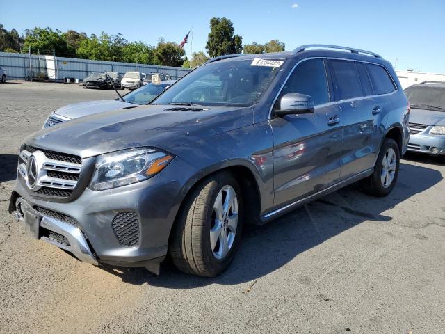 4JGDF6EE7KB231942 - 2019 MERCEDES-BENZ GLS 450 4MATIC GRAY photo 1