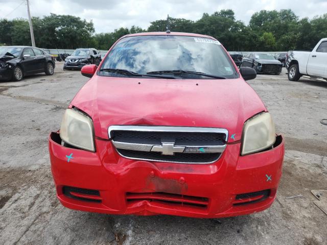 KL1TD56EX9B620638 - 2009 CHEVROLET AVEO LS 红色 照片 5