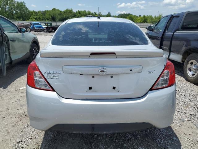 3N1CN7AP5KL811062 - 2019 NISSAN VERSA S GRAY photo 6