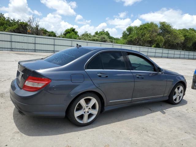 WDDGF5EB8AR096936 - 2010 MERCEDES-BENZ C 300 GRAY photo 3