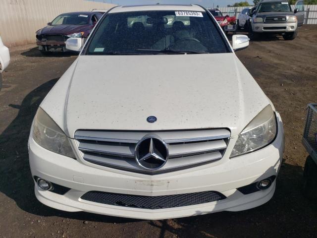 WDDGF81X08F109564 - 2008 MERCEDES-BENZ C300 300 4MATIC WHITE photo 5