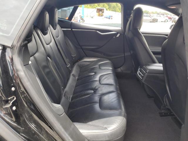 5YJSA1H19EFP56752 - 2014 TESLA MODEL S Черный фото 10