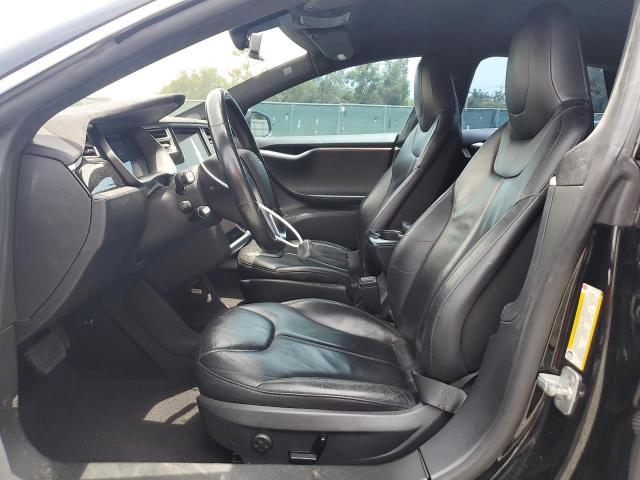 5YJSA1H19EFP56752 - 2014 TESLA MODEL S Черный фото 7