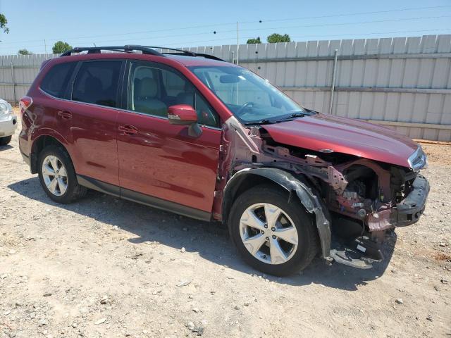 JF2SJAMC2EH461534 - 2014 SUBARU FORESTER 2.5I TOURING MAROON photo 4