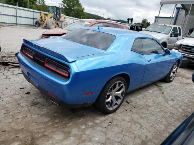 2C3CDZBG0FH911809 - 2015 DODGE CHALLENGER SXT PLUS BLUE photo 3