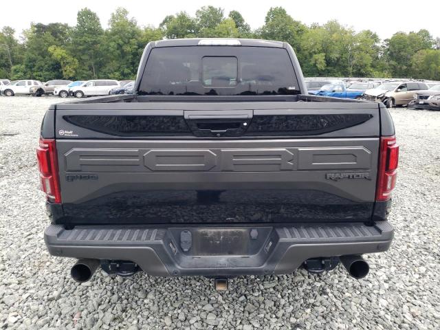 1FTFW1RG2JFC40695 - 2018 FORD F150 RAPTOR BLACK photo 6