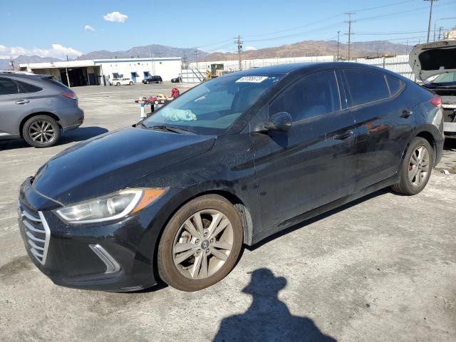 5NPD84LF8HH027463 - 2017 HYUNDAI ELANTRA SE BLACK photo 1