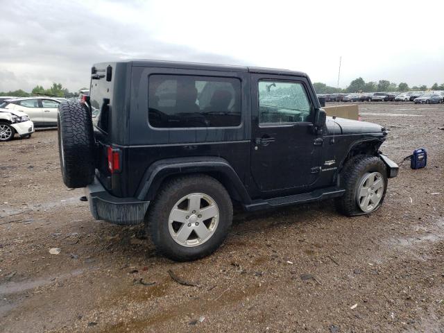 1J4FA54108L544333 - 2008 JEEP WRANGLER SAHARA BLACK photo 3