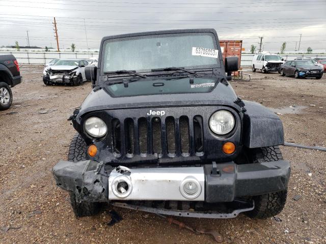 1J4FA54108L544333 - 2008 JEEP WRANGLER SAHARA BLACK photo 5