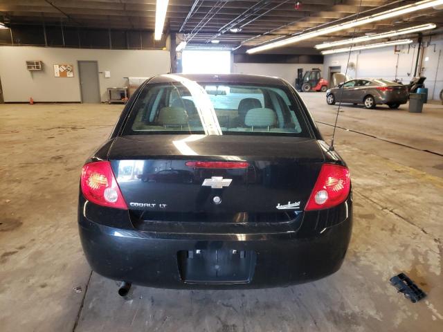 1G1AL55FX77326405 - 2007 CHEVROLET COBALT LT BLACK photo 6