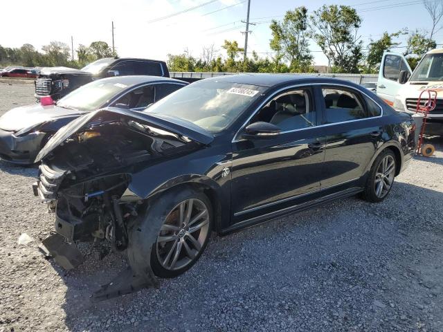 1VWDT7A38HC069150 - 2017 VOLKSWAGEN PASSAT R-LINE შავი ფოტო 1