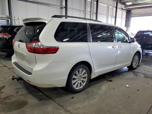 5TDDZ3DC9HS187728 - 2017 TOYOTA SIENNA XLE 白色 照片 3