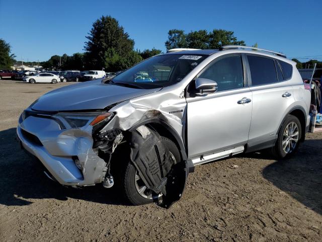 JTMDJREV0GD014264 - 2016 TOYOTA RAV4 HV LIMITED SILVER photo 1