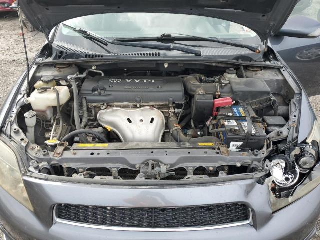 JTKDE167280272857 - 2008 TOYOTA SCION TC 灰色 照片 12