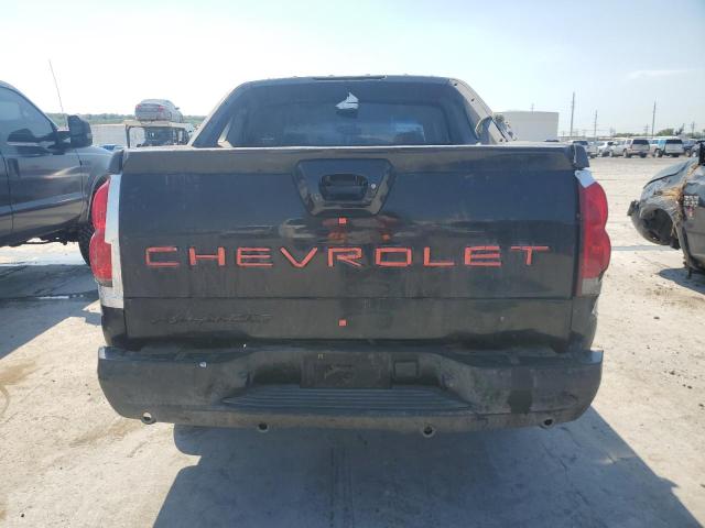 3GNEC13T63G285464 - 2003 CHEVROLET AVALANCHE C1500 BLACK photo 6