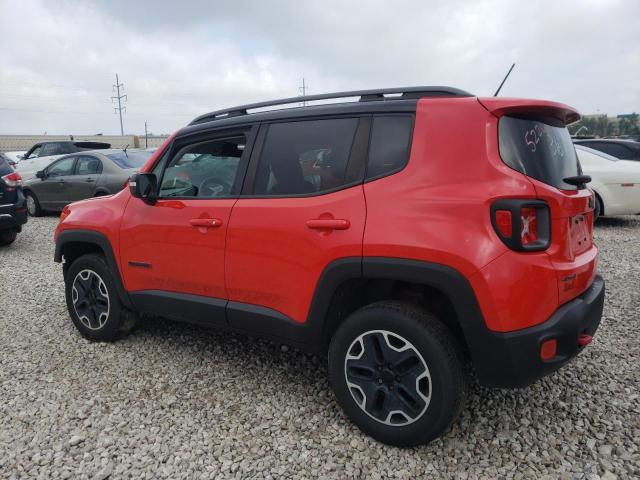 ZACCJBCT0FPC31608 - 2015 JEEP RENEGADE TRAILHAWK RED photo 2