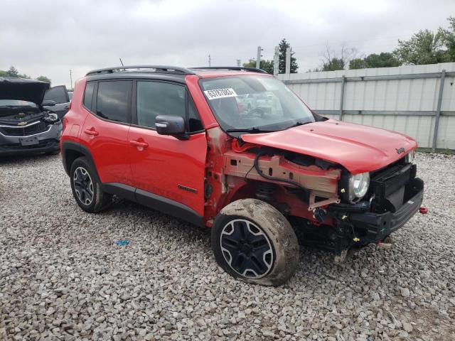 ZACCJBCT0FPC31608 - 2015 JEEP RENEGADE TRAILHAWK RED photo 4