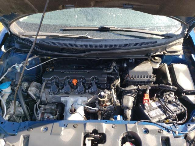 19XFB2F95EE056780 - 2014 HONDA CIVIC EXL ლურჯი ფოტო 11