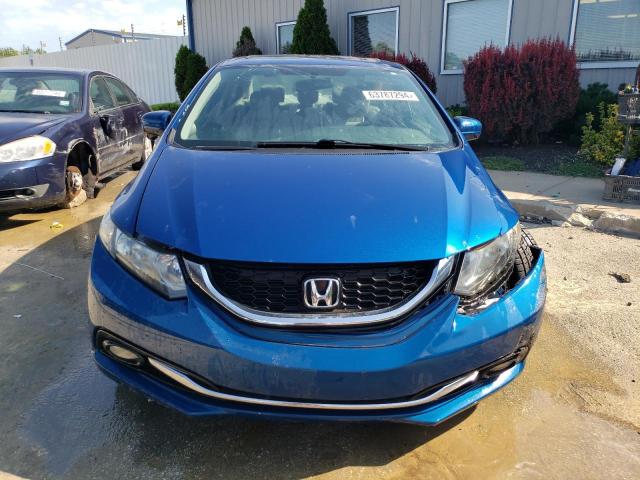 19XFB2F95EE056780 - 2014 HONDA CIVIC EXL ლურჯი ფოტო 5