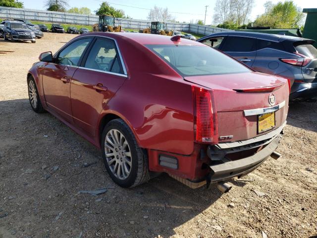 1G6DJ5EV8A0122187 - 2010 CADILLAC CTS PERFORMANCE COLLECTION RED photo 3