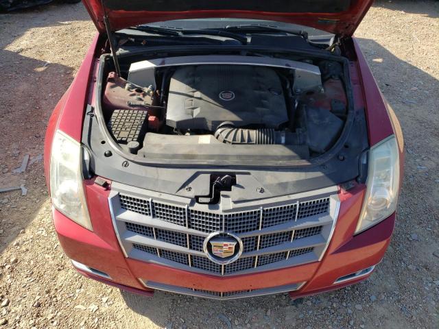 1G6DJ5EV8A0122187 - 2010 CADILLAC CTS PERFORMANCE COLLECTION RED photo 7