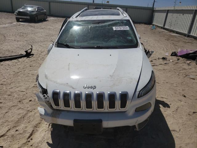 1C4PJLCB8HW604611 - 2017 JEEP CHEROKEE LATITUDE WHITE photo 5