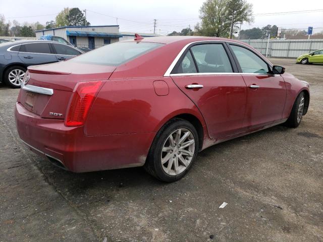 1G6AP5SX1E0195432 - 2014 CADILLAC CTS RED photo 3