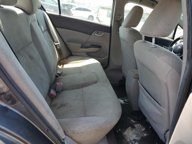 19XFB2F5XCE383976 - 2012 HONDA CIVIC LX GRAY photo 10