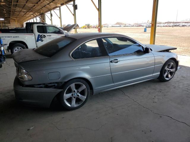 WBABD33484PL03535 - 2004 BMW 325I CI SILVER photo 3