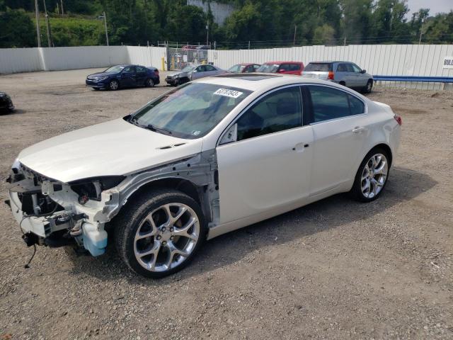 2G4GT5GX1F9152241 - 2015 BUICK REGAL GS WHITE photo 1