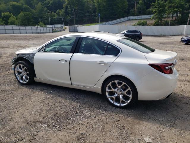 2G4GT5GX1F9152241 - 2015 BUICK REGAL GS WHITE photo 2