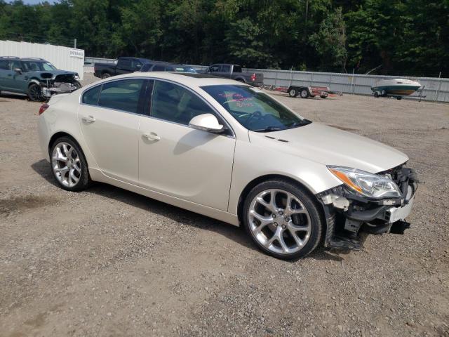 2G4GT5GX1F9152241 - 2015 BUICK REGAL GS WHITE photo 4