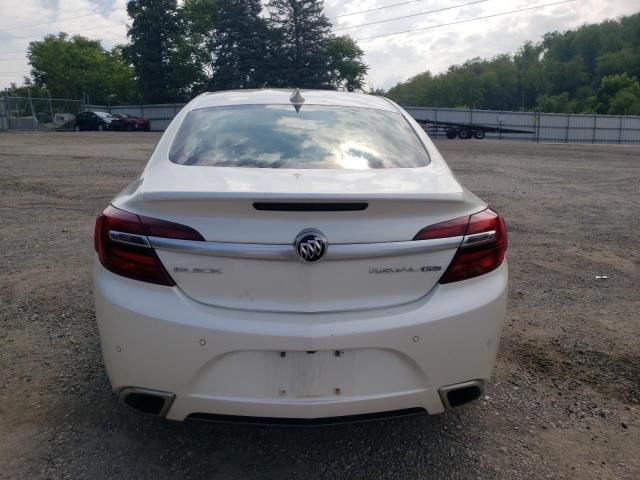 2G4GT5GX1F9152241 - 2015 BUICK REGAL GS WHITE photo 6