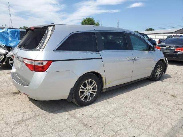 5FNRL5H62CB027291 - 2012 HONDA ODYSSEY EXL SILVER photo 3