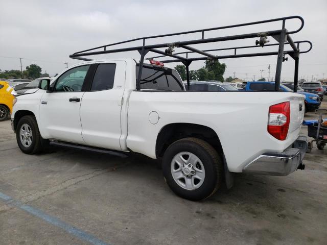 5TFRY5F15LX265439 - 2020 TOYOTA TUNDRA DOUBLE CAB SR/SR5 WHITE photo 2