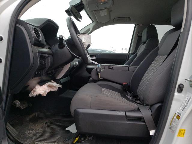 5TFRY5F15LX265439 - 2020 TOYOTA TUNDRA DOUBLE CAB SR/SR5 WHITE photo 7