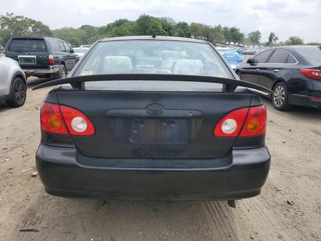 1NXBR32E13Z087764 - 2003 TOYOTA COROLLA CE BLACK photo 6