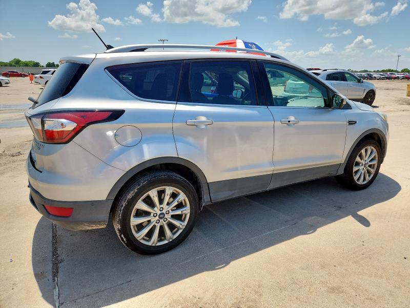 1FMCU9J94JUB30291 - 2018 FORD ESCAPE TITANIUM ვერცხლისფერი ფოტო 3