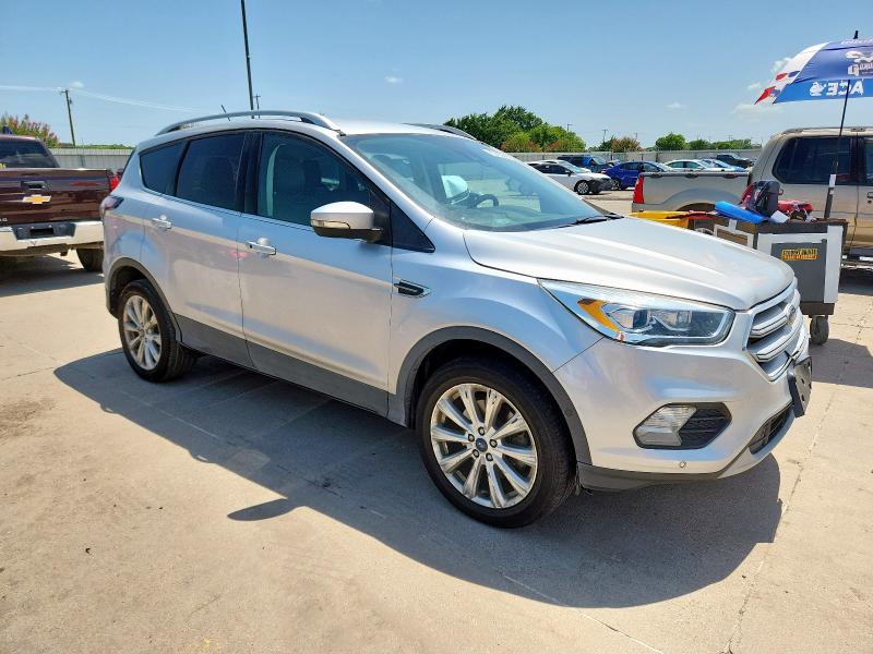 1FMCU9J94JUB30291 - 2018 FORD ESCAPE TITANIUM ვერცხლისფერი ფოტო 4