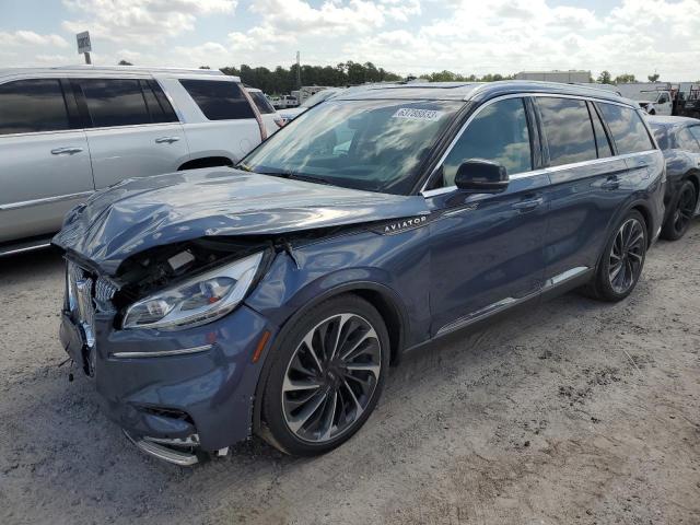 5LM5J7XC4MGL04062 - 2021 LINCOLN AVIATOR RESERVE BLUE photo 1