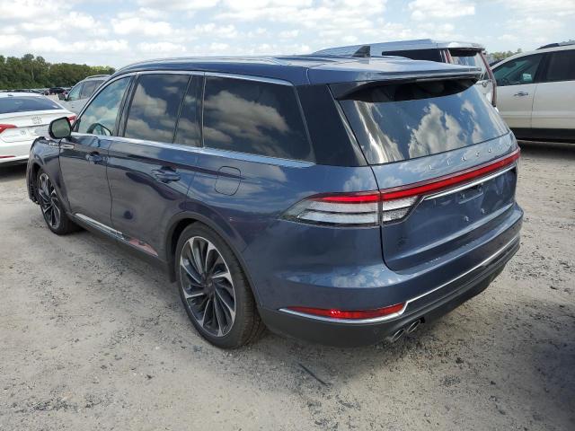 5LM5J7XC4MGL04062 - 2021 LINCOLN AVIATOR RESERVE BLUE photo 2