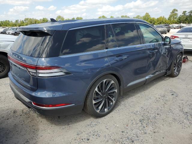 5LM5J7XC4MGL04062 - 2021 LINCOLN AVIATOR RESERVE BLUE photo 3