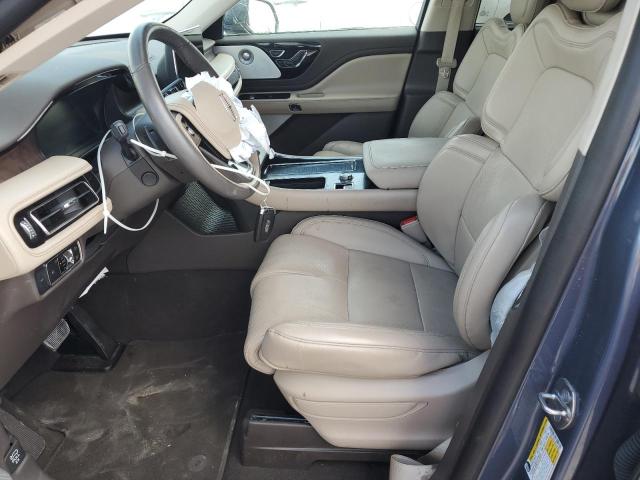 5LM5J7XC4MGL04062 - 2021 LINCOLN AVIATOR RESERVE BLUE photo 7