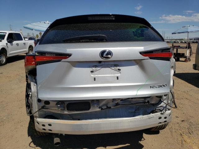 JTJYARBZ4J2097156 - 2018 LEXUS NX 300 BASE ვერცხლისფერი ფოტო 6