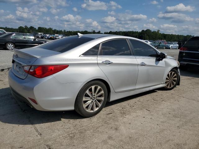 5NPEC4AB2EH864949 - 2014 HYUNDAI SONATA SE SILVER photo 3