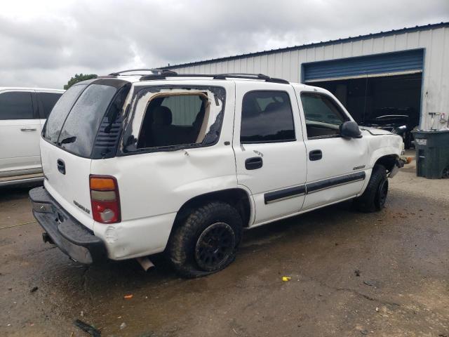 1GNEK13T31R214562 - 2001 CHEVROLET TAHOE K1500 WHITE photo 3